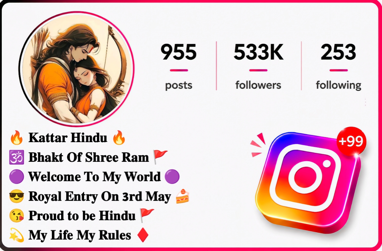Attitude Ram Bhakt Bio