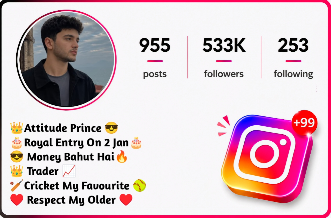 Stylish Instagram Bio for Boys