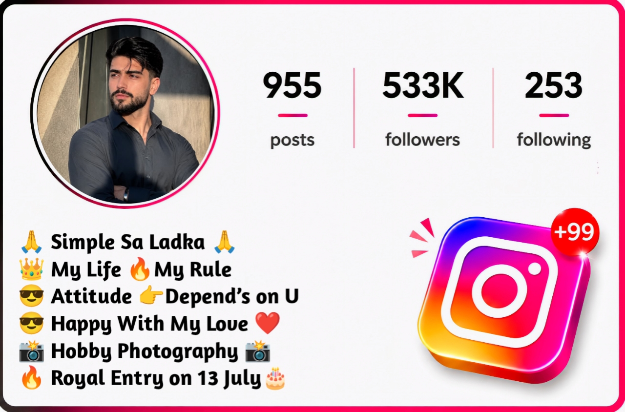 Stylish Instagram Bio for Boys