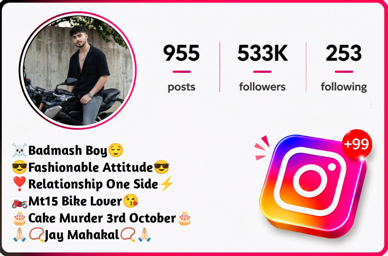 Stylish Instagram Bio for Boys
